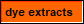 Dye Extracts