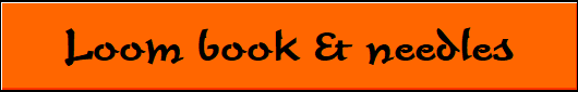 Loom book & needles
