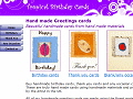 Beautiful Handmade Cards from Tropical Birthday Cards