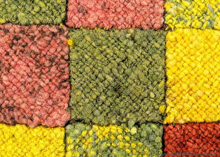 Detail of quilt weaver cushion